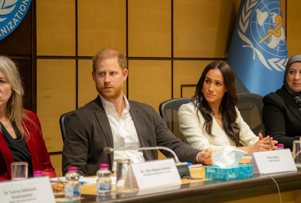 Prinz Harry und Herzogin Meghan sind in Jordanien angekommen