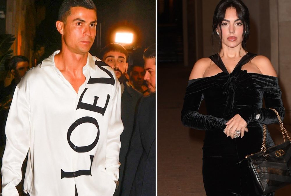 Cristiano Ronaldo feiert in Madrid, Georgina Rodríguez in Rom