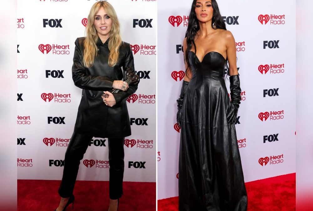Miley Cyrus und Nicole Scherzinger setzen auf Leder-Look