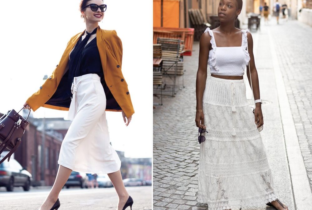 Frühlingsmode: Die schönsten Kombinationen für Maxi- und Midirock