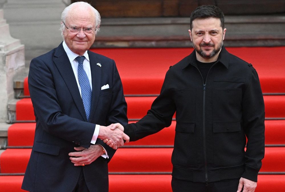 König Carl XVI. Gustaf reist erstmals seit Kriegsbeginn in die Ukraine