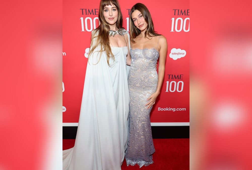 Dakota Johnson und Hailey Bieber glänzen bei „Time 100“-Gala
