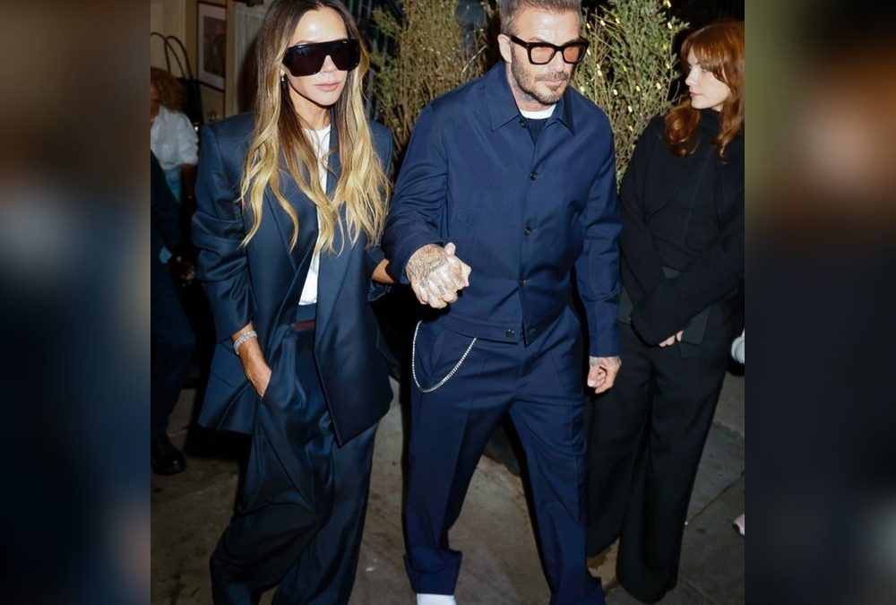 Victoria und David Beckham: Im Partnerlook zur Date-Night in New York