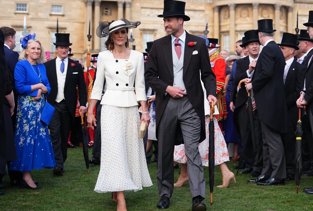 Prinz William und Prinzessin Kate veranstalten ihre erste Gartenparty