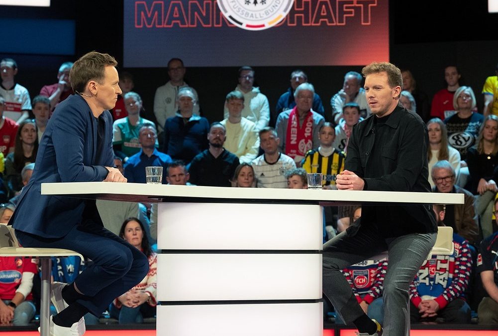 Einstimmen auf die WM: Julian Nagelsmann im ZDF-„sportstudio“ zu Gast