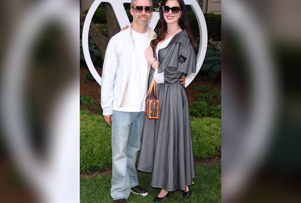 Anne Hathaway und Adam Shulman machen Modenschau zur Date Night