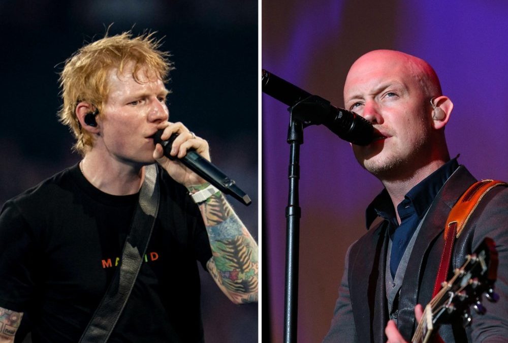 Ed Sheeran holt Fray-Sänger Isaac Slade als Überraschungsgast
