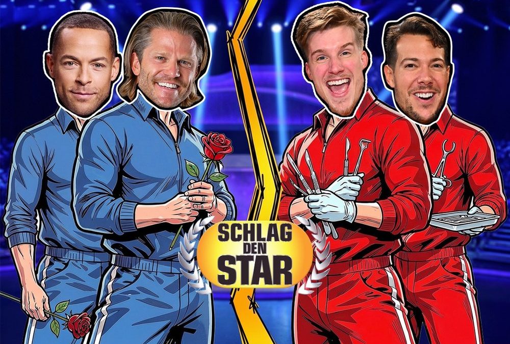 „Schlag den Star“: Zwei „Bachelors“ gegen zwei „Beautydocs“