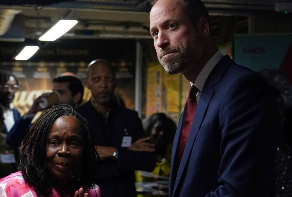 Prinz William besucht junge Stipendiaten in Hoxton