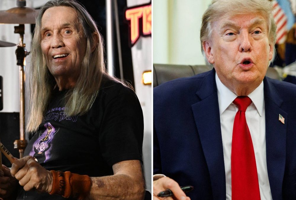 Iron-Maiden-Drummer Nicko McBrain lehnt Golfrunde mit Donald Trump ab
