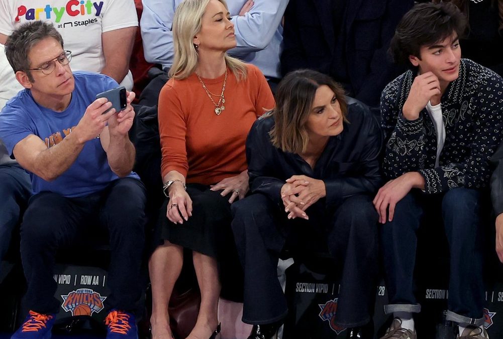 Ben Stiller und Mariska Hargitay: Promiauflauf bei den New York Knicks