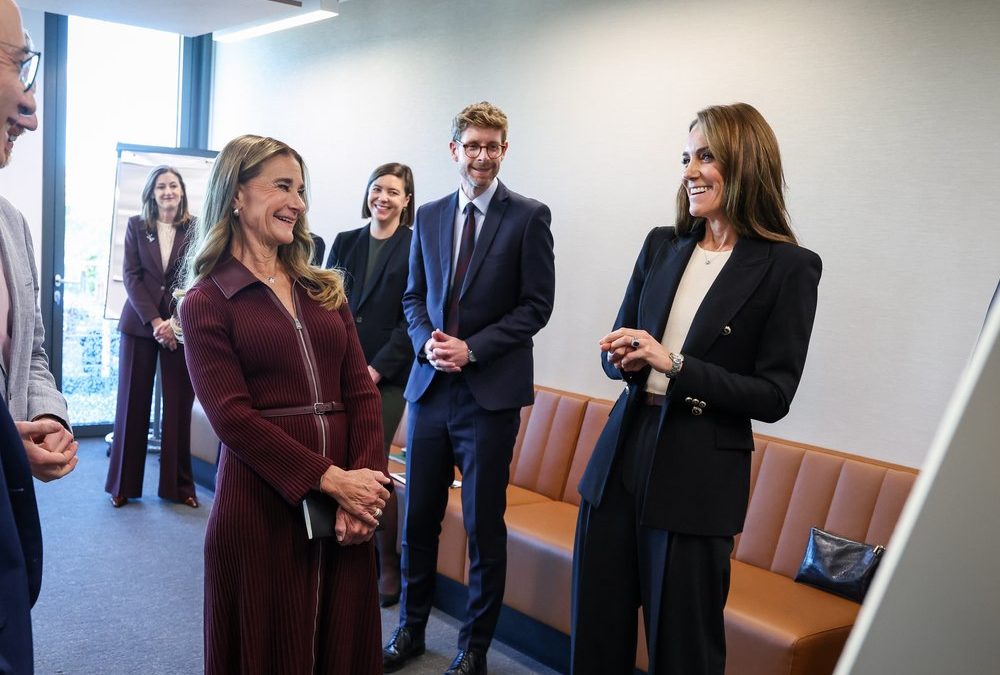 Prinzessin Kate trifft in London Bill Gates‘ Ex-Frau Melinda