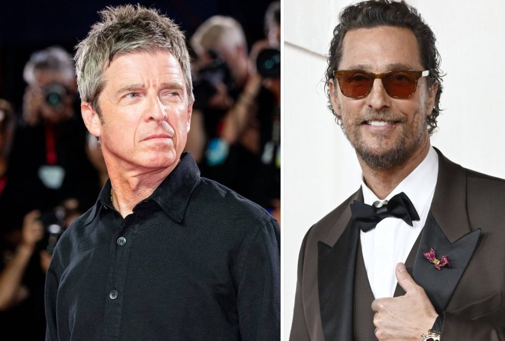 Noel Gallagher holte sich Matthew McConaughey nach Hause