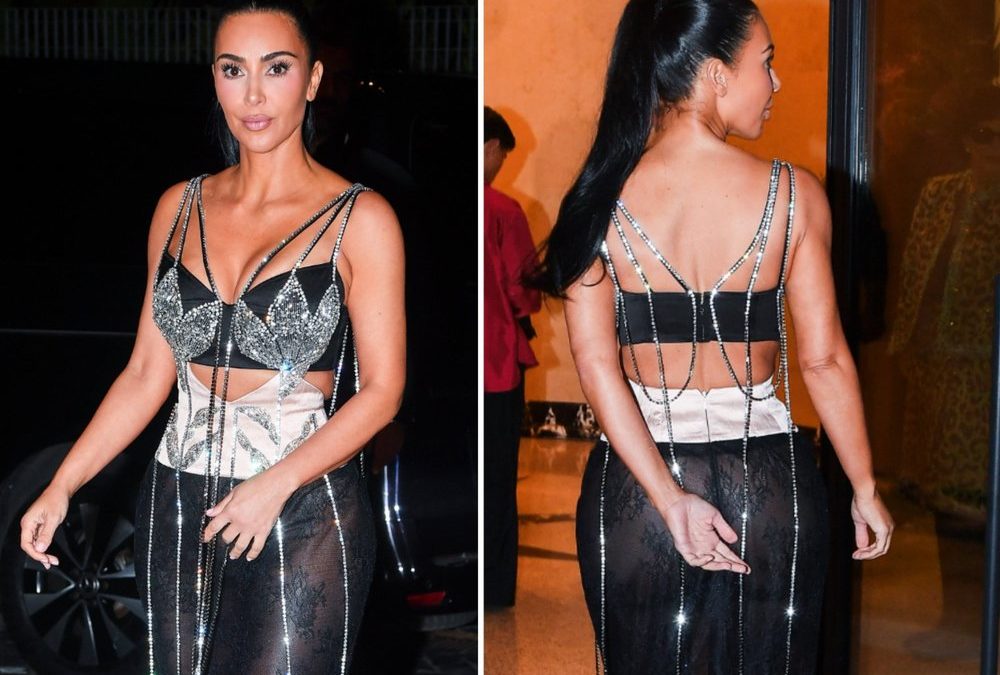 Geburtstag in Rom: Kim Kardashian feiert in durchsichtigem Rock