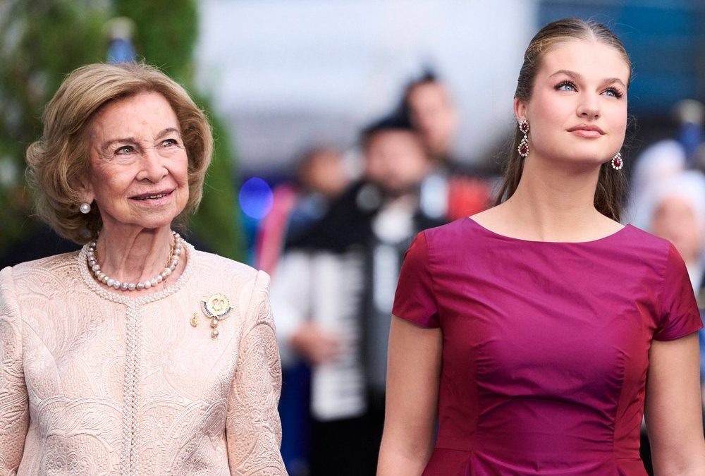Prinzessin Leonor glänzt mit Schmuck ihrer Großmutter