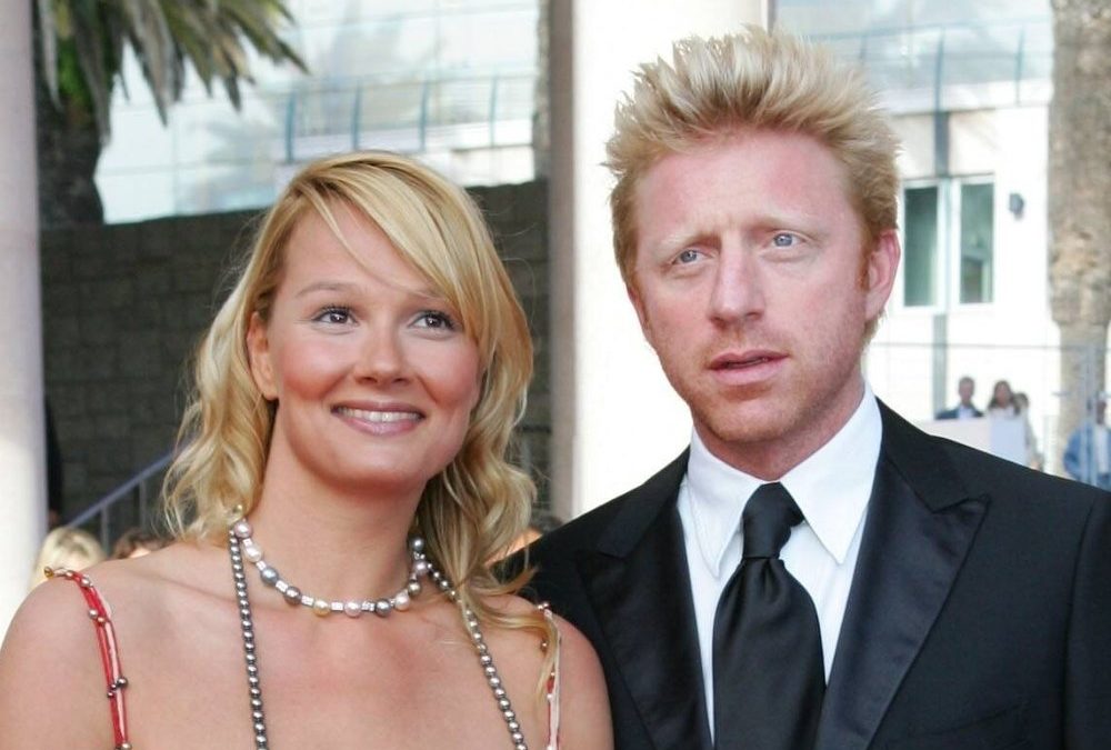 Boris Becker spricht mit Franziska van Almsick über die Familie