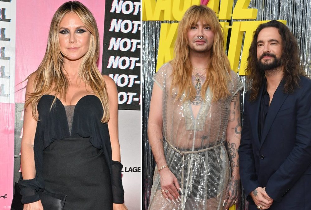 Mitten im Halloween-Trubel: Heidi Klum schickt Tokio Hotel Herzballons